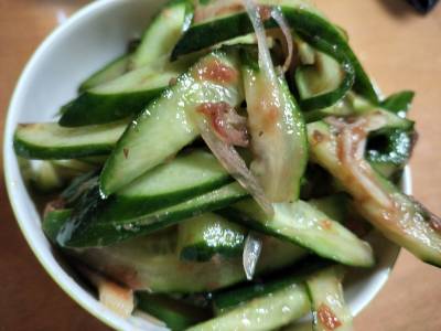 きゅうりの浅漬け