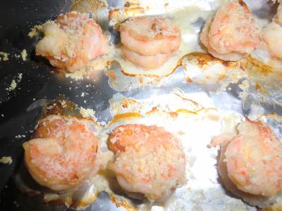 えびのガーリックパン粉焼き