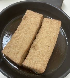 厚揚げの甘辛煮