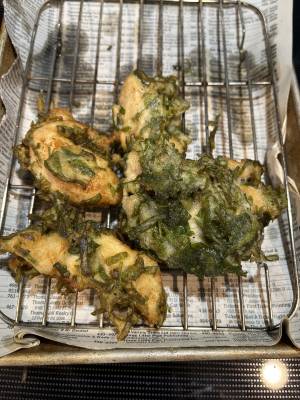 鶏ささ身のしそ天