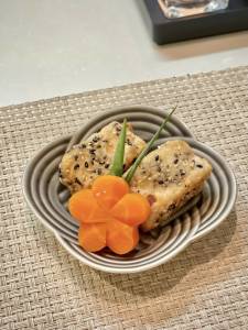 高野豆腐の利休揚げ