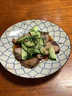 焼きがつおの柚子こしょうサラダ