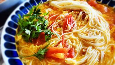 そうめんイタリアン