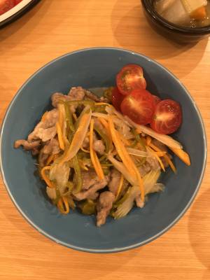 豚こまの洋風南蛮漬け