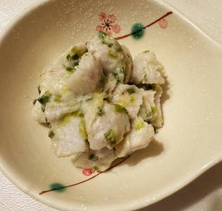 里芋のねぎ塩まみれ