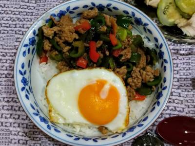 簡単ガパオライス