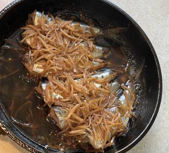 いわしのしょうが煮