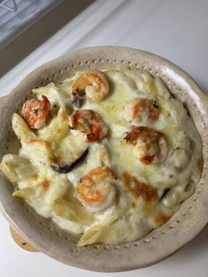 えびマカロニグラタン