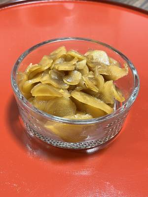 新しょうがのつくだ煮