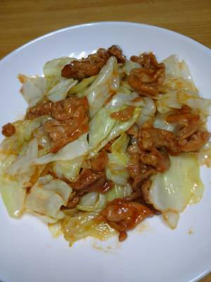 春キャベツのホイコーロー