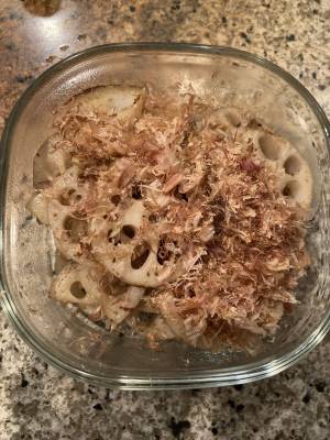 厚切りれんこんのきんぴら