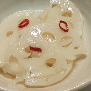 れんこんの甘酢漬け