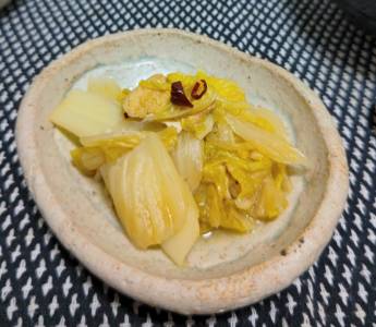 白菜の煮びたし