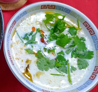 台湾風豆乳スープ