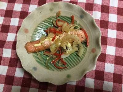 照り焼きサーモン