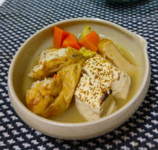 がんもどきの含め煮