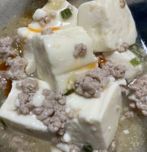 塩マーボー豆腐