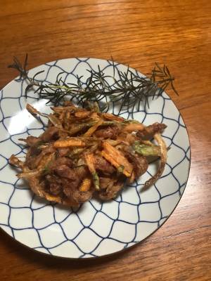 ローズマリーのかき揚げ