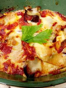 なすのラザニア風