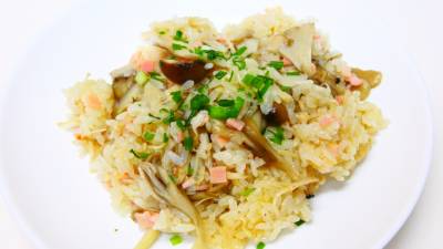 きのこの炊き込みご飯