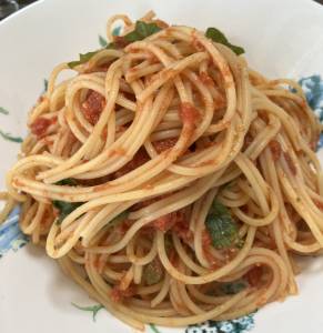 基本のトマトソースパスタ