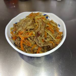 ごぼうとにんじんのきんぴら