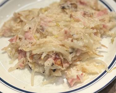 山芋のふわふわチヂミ