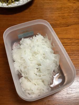 大根の甘酢漬け