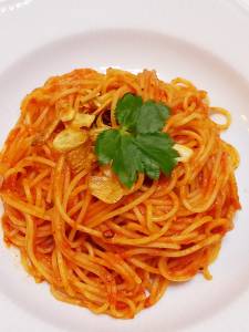 トマトソーススパゲッティ
