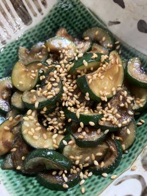 ズッキーニのナムル