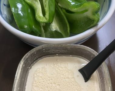 みんなで冷やしピーマン