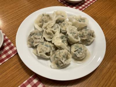 たっぷりれんこん水ギョーザ