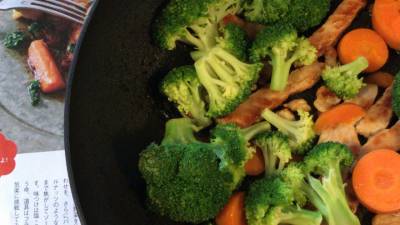 豚肉のミニッツステーキ しょうゆバターソース