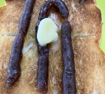 あんバタートースト