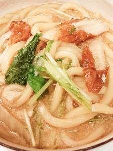 豆乳鍋焼きうどん