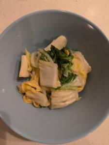塩もみ白菜