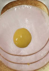 大人のハムトースト