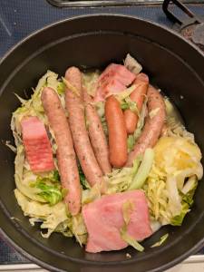 春キャベツのシュークルート