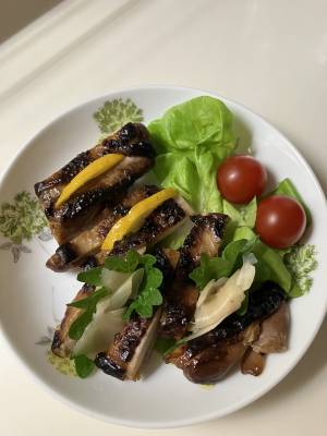 鶏のはちみつ照り焼き