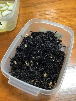 ひじきのしょうが煮