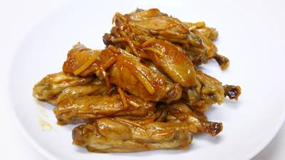 鶏スペアリブの酢煮