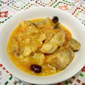 鶏もも肉のトマト煮