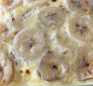 バナナグラタン