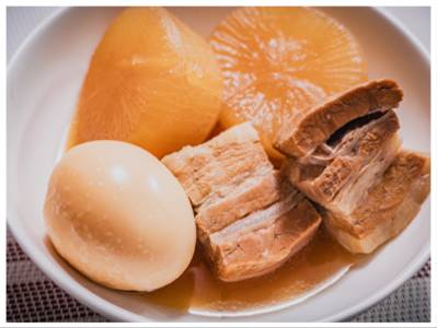 大根と豚肉のべっこう煮