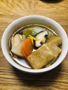 渡辺家の定番雑煮