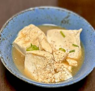 豆腐のオイスターソース煮