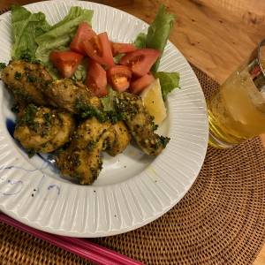 スパイスペッパーチキン