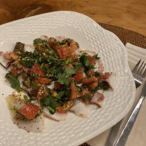 たこのカルパッチョ