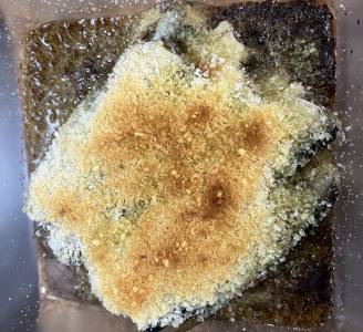 オイルサーディンのチーズ焼き