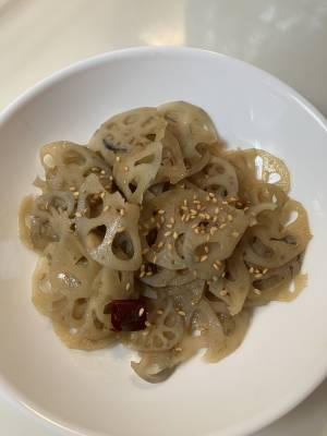 れんこんのきんぴら